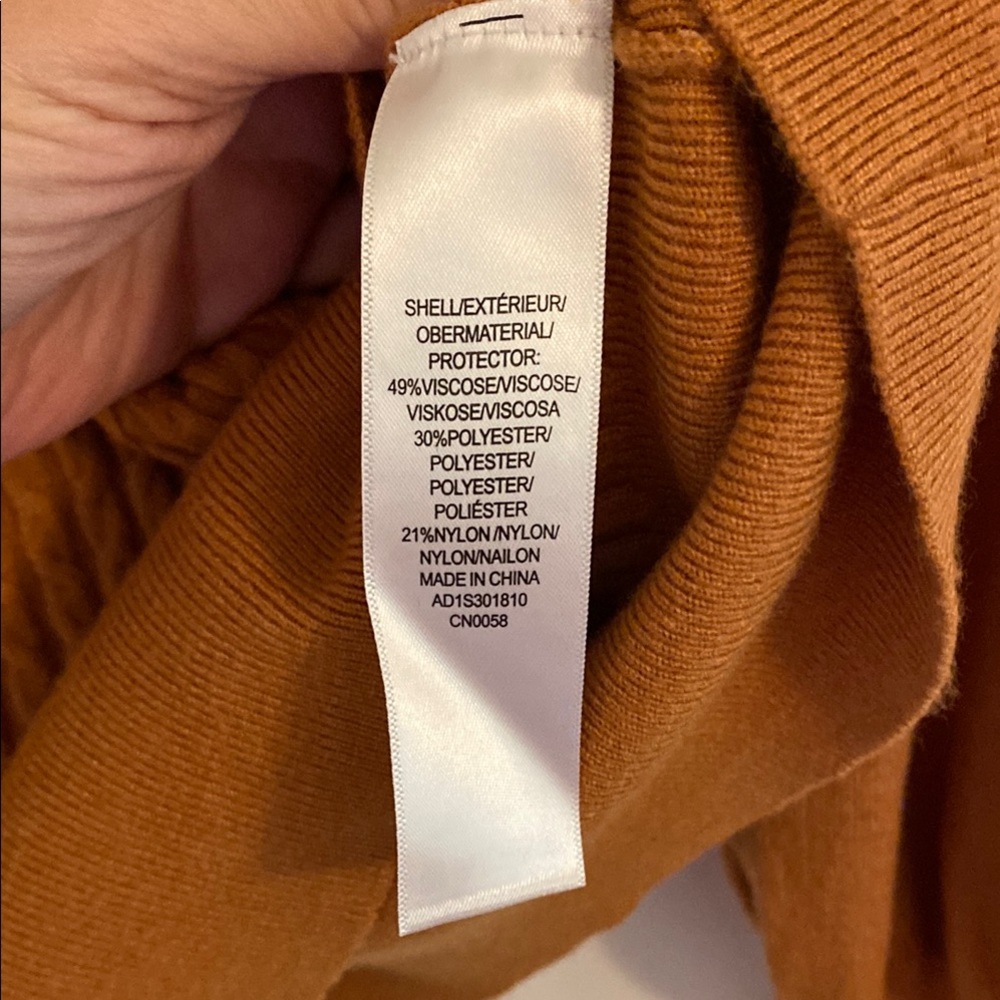 Adrianna Papell Rust Knit Sweater - Picture 5 of 5